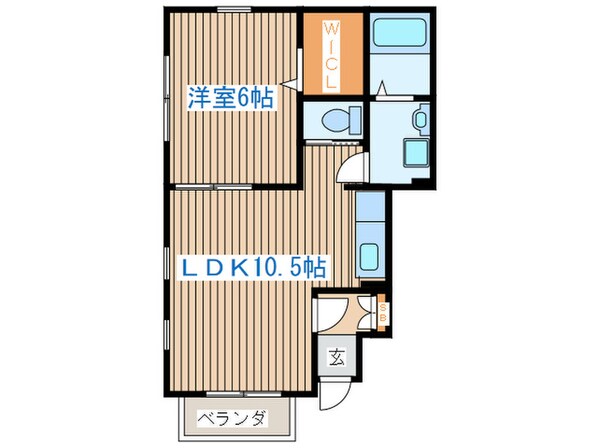 ツインハウス結喜の物件間取画像